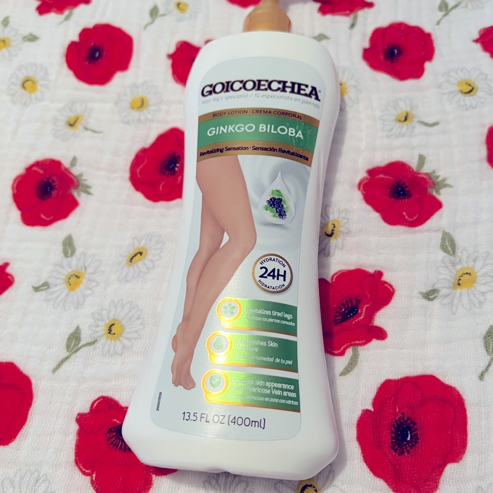 Goicoechea ginkgo biloba body lotion